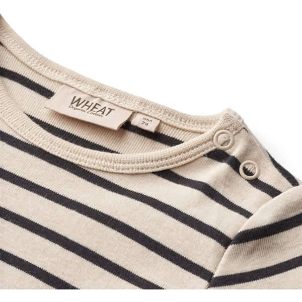 Wheat Navy Stripe Body Berti Online Sale