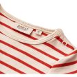 Wheat Red Stripe Body Berti For Discount