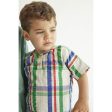 Bobo Choses Baby Madras Checks Woven Skjorte Short Sleeve Multicolor Supply