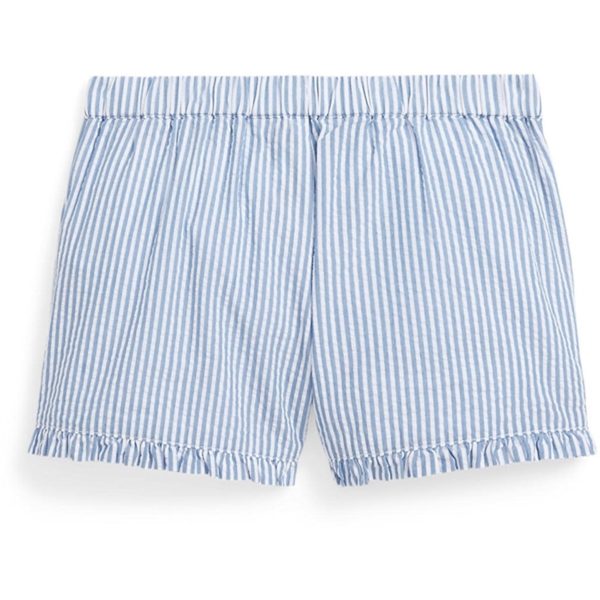 Polo Ralph Lauren Girl Shorts Blue White on Sale