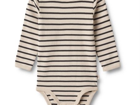 Wheat Navy Stripe Body Berti Online Sale