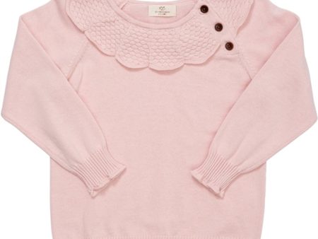 Copenhagen Colors Dusty Rose Strik Margueritte Bluse Sale