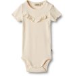 Wheat Cream Rib Body Ruffle Edith Supply