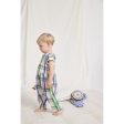 Bobo Choses Baby Madras Checks Woven Overall Short Sleeve Multicolor Supply