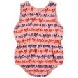 Bobo Choses Baby Ribbon Bow All Over Woven Romper Pink Discount