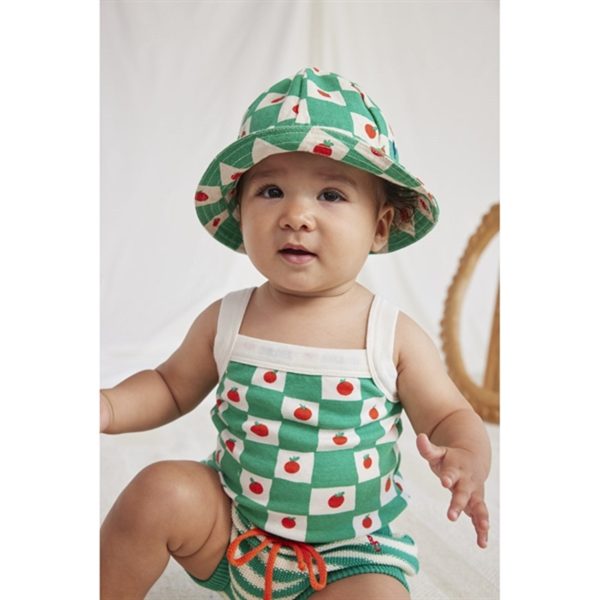 Bobo Choses Baby Tomato All Over Body Sleeveless Offwhite Hot on Sale