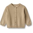 Wheat Grey Sand Strik Cardigan Bjørn Online Hot Sale