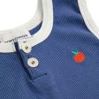 Bobo Choses Baby Tomato Playsuit Sleeveless Navy Blue Online Sale