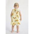 Bobo Choses Baby Acoustic Guitar All Over Woven Playsuit Sleeveless Light Yellow on Sale