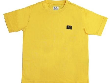 C.P. Company Sulphur Yellow T-shirt Discount