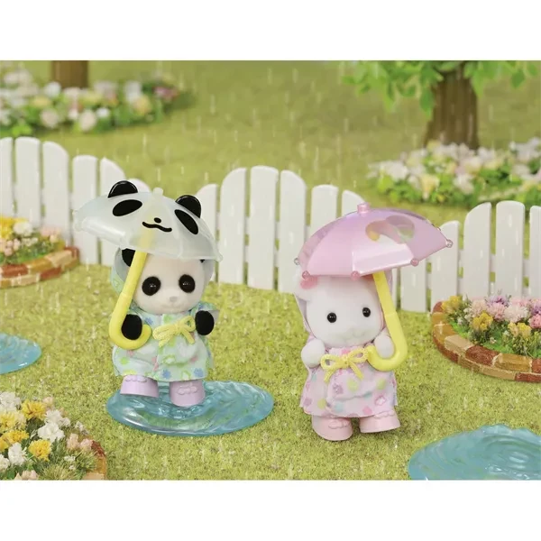 Sylvanian Families® Børnehavevenner - Regnvejrsdag Duo Discount