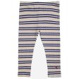 Bobo Choses Baby Blue Stripes Leggings Offwhite Online Hot Sale