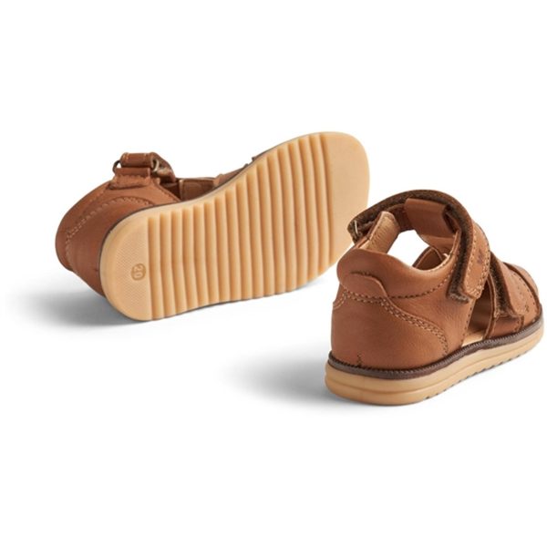 Wheat Sandal Closed Toe Sky Cognac on Sale