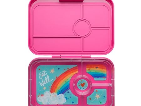 Yumbox Tapas XL 4 Rum Madkasse Malibu Purple Rainbow Online Hot Sale