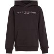 Tommy Hilfiger Essential Hoodie Black For Cheap