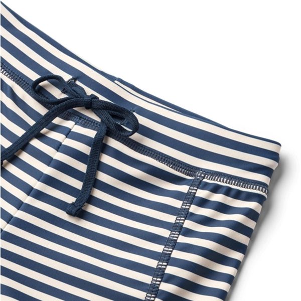 Wheat Indigo Stripe Badeshorts Ulrik Online