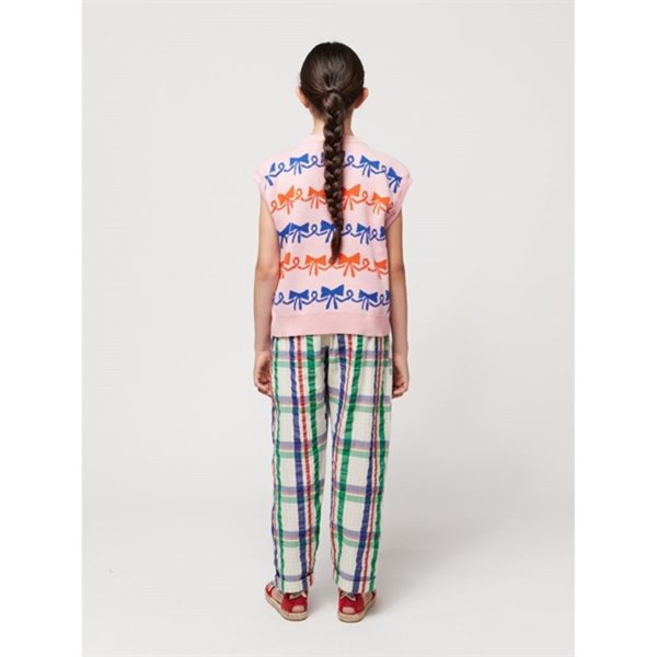 Bobo Choses Madras Checks Woven Bukser Baggy Multicolor Online now