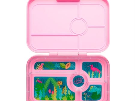 Yumbox Tapas XL 5 Rum Madkasse Capri Pink Jungle Pastel Sale