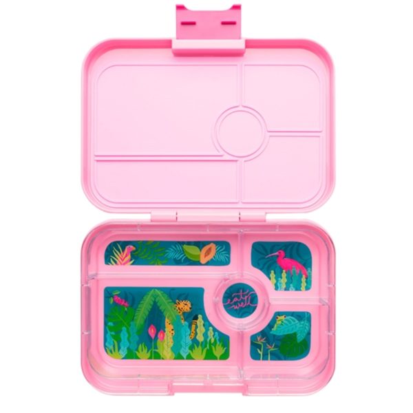 Yumbox Tapas XL 5 Rum Madkasse Capri Pink Jungle Pastel Sale