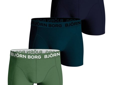 Björn Borg Core Boxershorts 3-pak Multi Hot on Sale