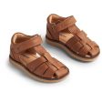 Wheat Sandal Closed Toe Sky Cognac on Sale