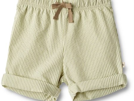 Wheat Green Stripe Shorts Milton Sale