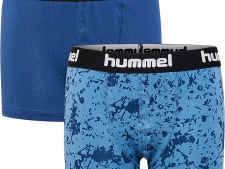 Hummel Dark Denim Nolan Boxers 2-pak Hot on Sale