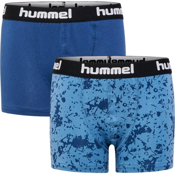 Hummel Dark Denim Nolan Boxers 2-pak Hot on Sale