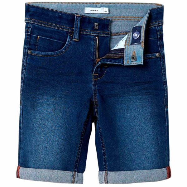 Name it Medium Blue Denim Sofus Noos Shorts on Sale