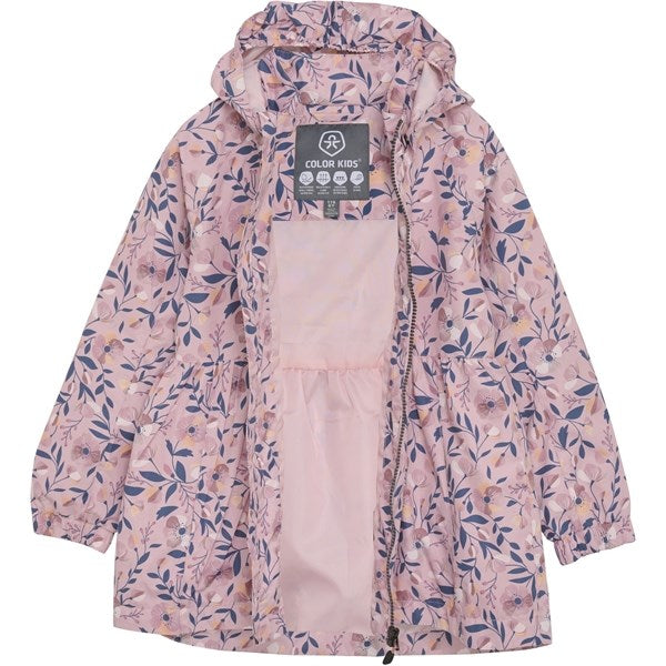 Color Kids Jakke AOP Bleached Mauve Cheap