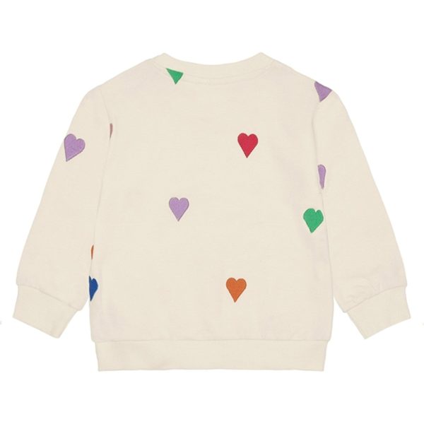 THE NEW Siblings White Swan Julie Sweatshirt For Discount