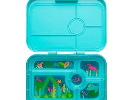 Yumbox Tapas XL 5 Rum Madkasse Antibes Blue Jungle Pastel Supply