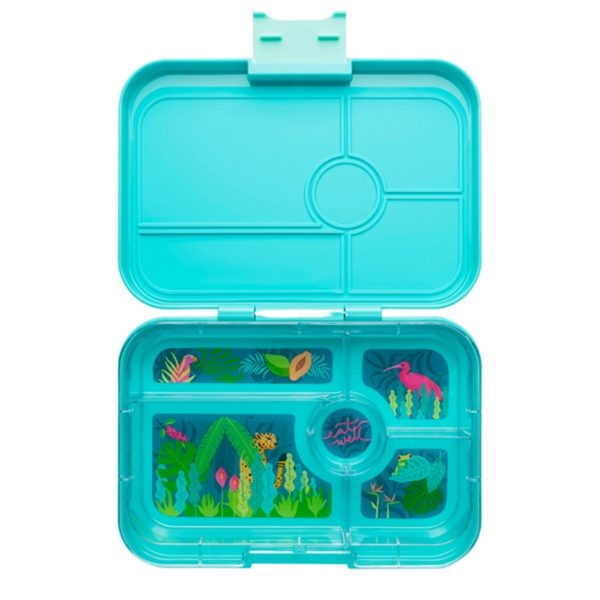 Yumbox Tapas XL 5 Rum Madkasse Antibes Blue Jungle Pastel Supply