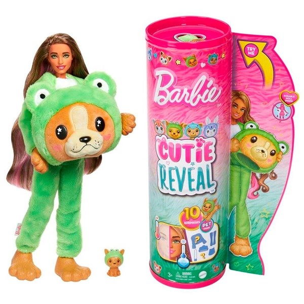 Barbie® Cutie Reveal Costume Dog in Frog Cheap