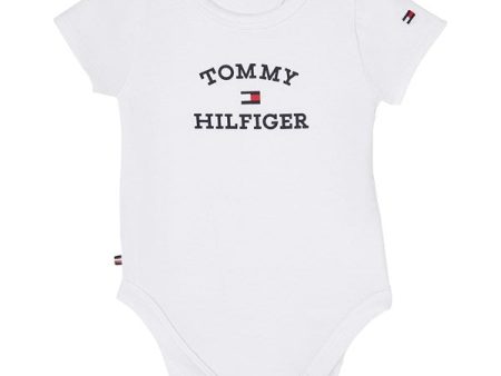 Tommy Hilfiger Baby TH Logo Body White Online