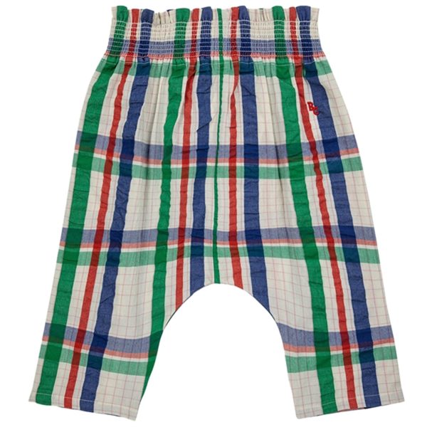 Bobo Choses Baby Madras Checks Woven Harem Baggy Bukser Multicolor Discount