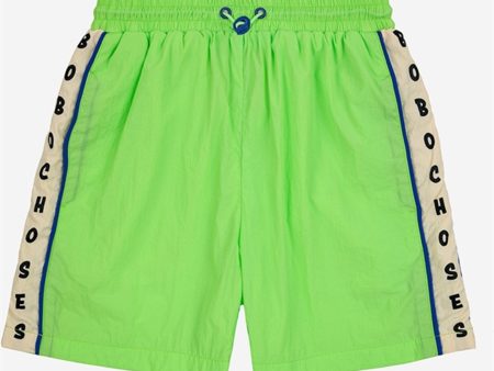 Bobo Choses Tracksuit Bermuda Shorts Jade Green Hot on Sale