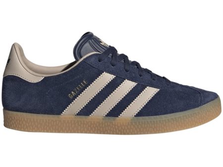 adidas Originals GAZELLE J Sneakers Night Indigo   Wonder Taupe   Gum Online Sale