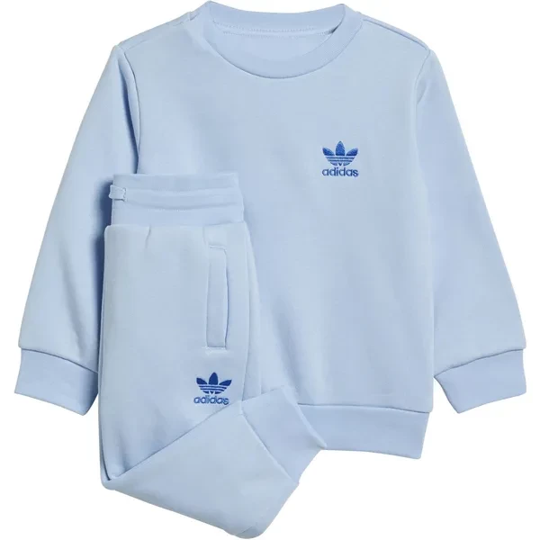 adidas Originals Light Blue Sweatsæt Hot on Sale