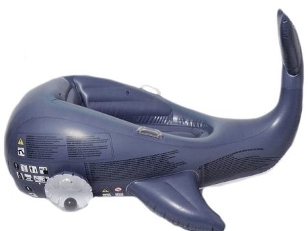 SunnyLife Luxe Ride-On Moby Dick Navy Fashion