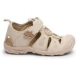 Bisgaard Parker Velcro Sandal Off White Online Hot Sale