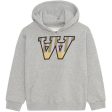 Wood Wood Grey Melange Izzy Usaa Hoodie For Discount