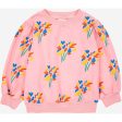 Bobo Choses Fireworks All Over Sweatshirt Round Neck Pink on Sale