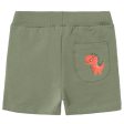 Name it Oil Green Hiko Sweat Shorts For Sale