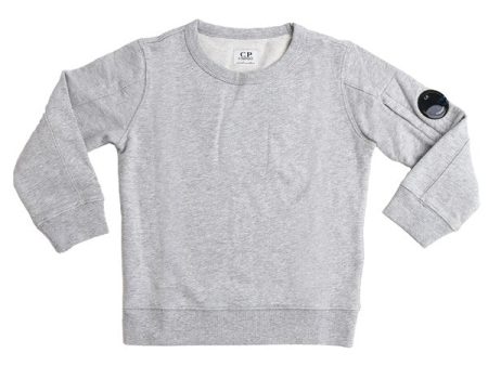 C.P. Company Grey Sweatshirt Online Hot Sale