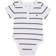 Tommy Hilfiger Baby Striped Rib Body White   Desert Sky Stripe Supply