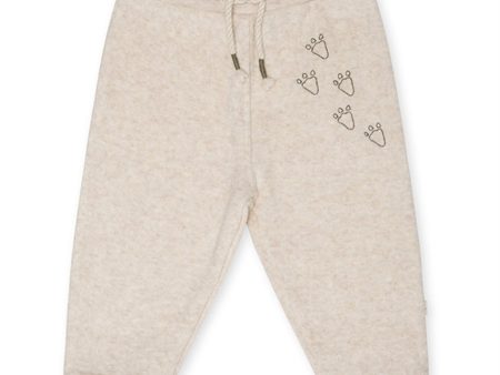 That s Mine Creme Melange Saxo Sweatpants Online now