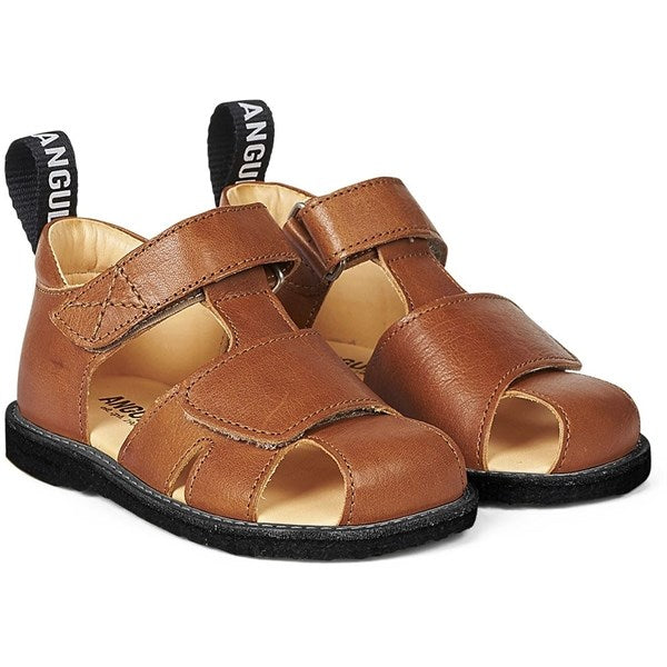 Angulus Begyndersandal M. Velcrolukning Cognac For Sale