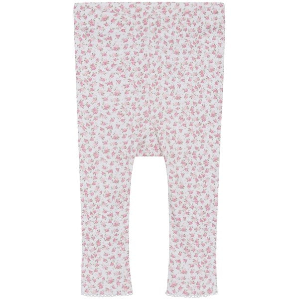 Hust & Claire Baby White Lerija Leggings Cheap