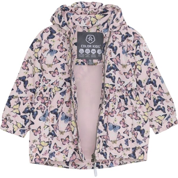 Color Kids Jakke AOP Chalk Pink Fashion